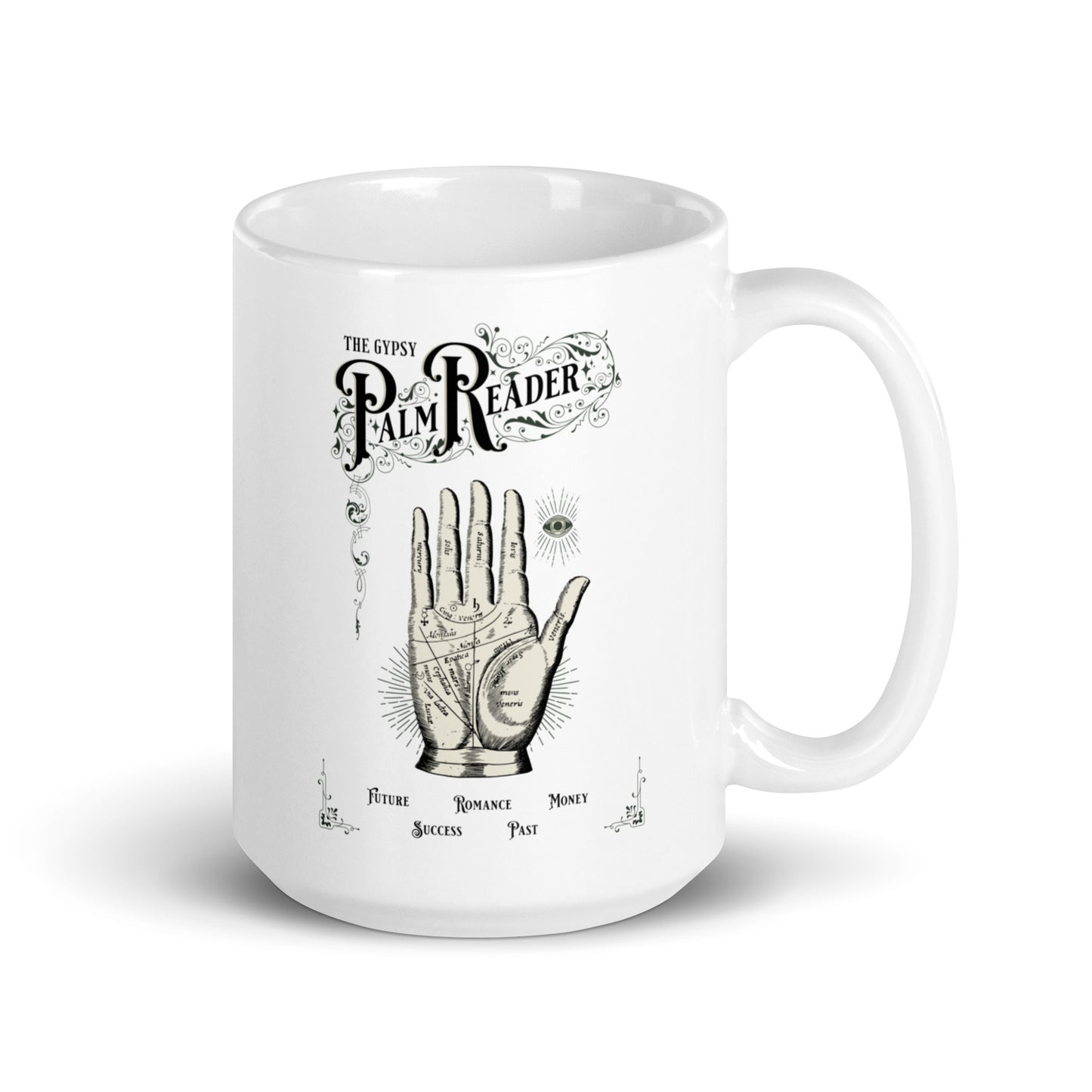 Palm Reader Mug - White