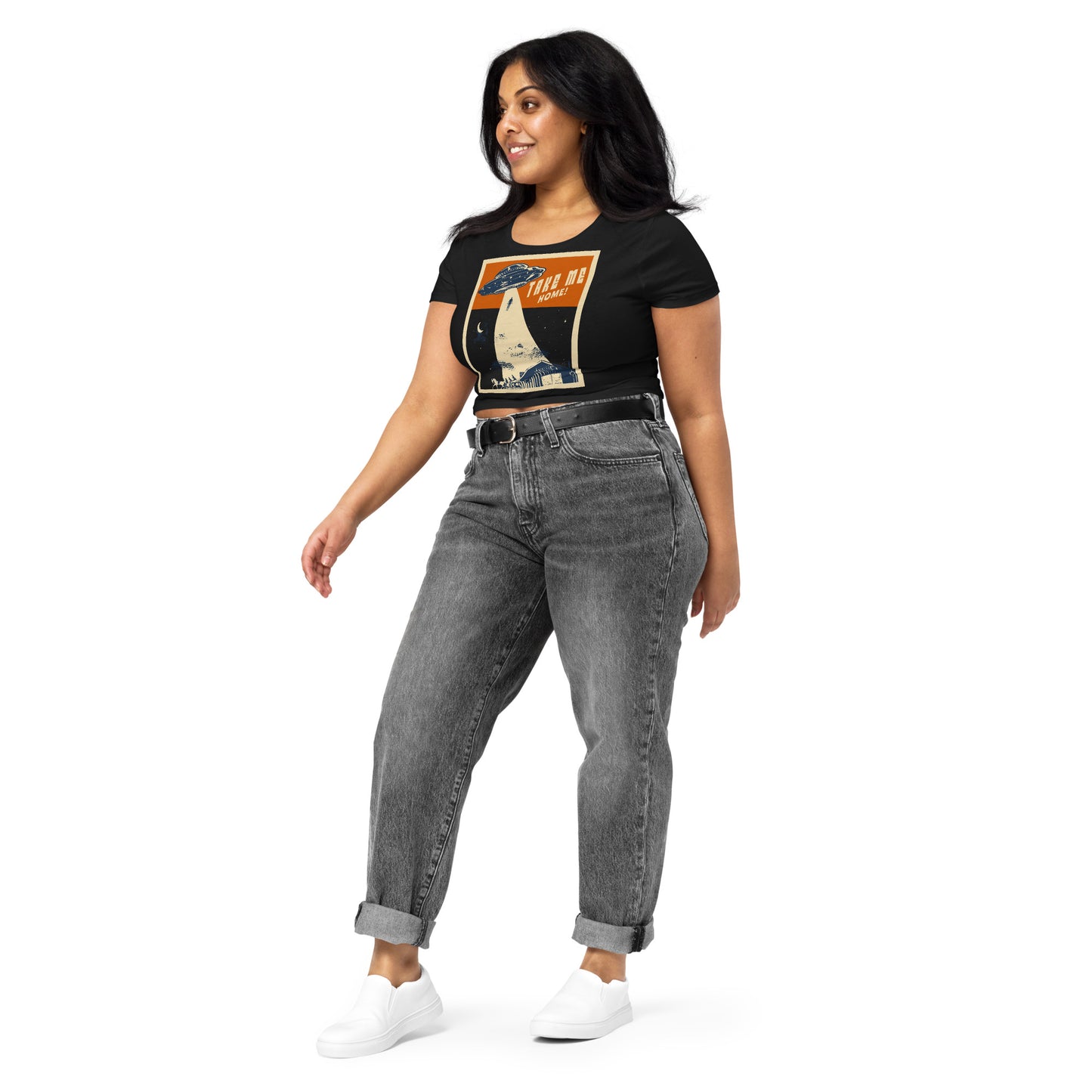 Take Me Home Cropped Tee