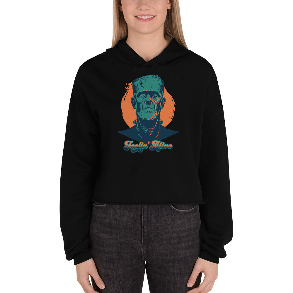 Feelin' Alive Cropped Hoodie