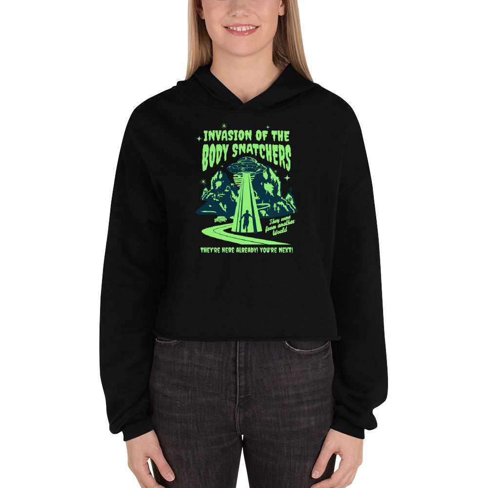 Body Snatchers Cropped Hoodie