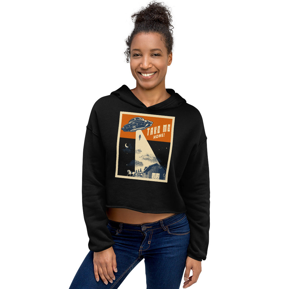Take Me Home Cropped Hoodie