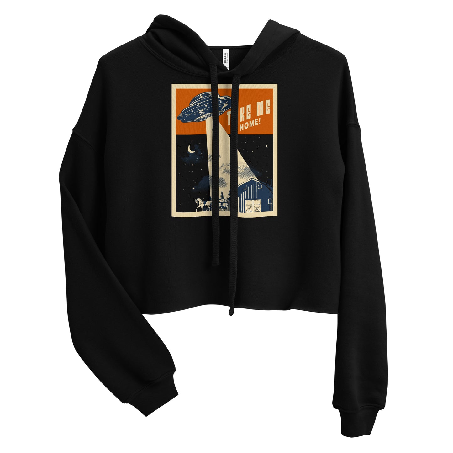 Take Me Home Cropped Hoodie