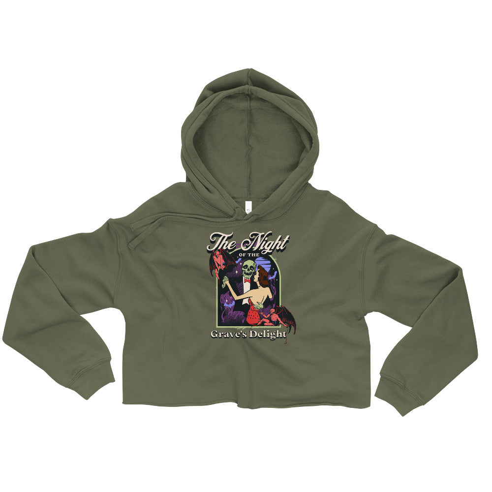 Grave's Delight Cropped Hoodie