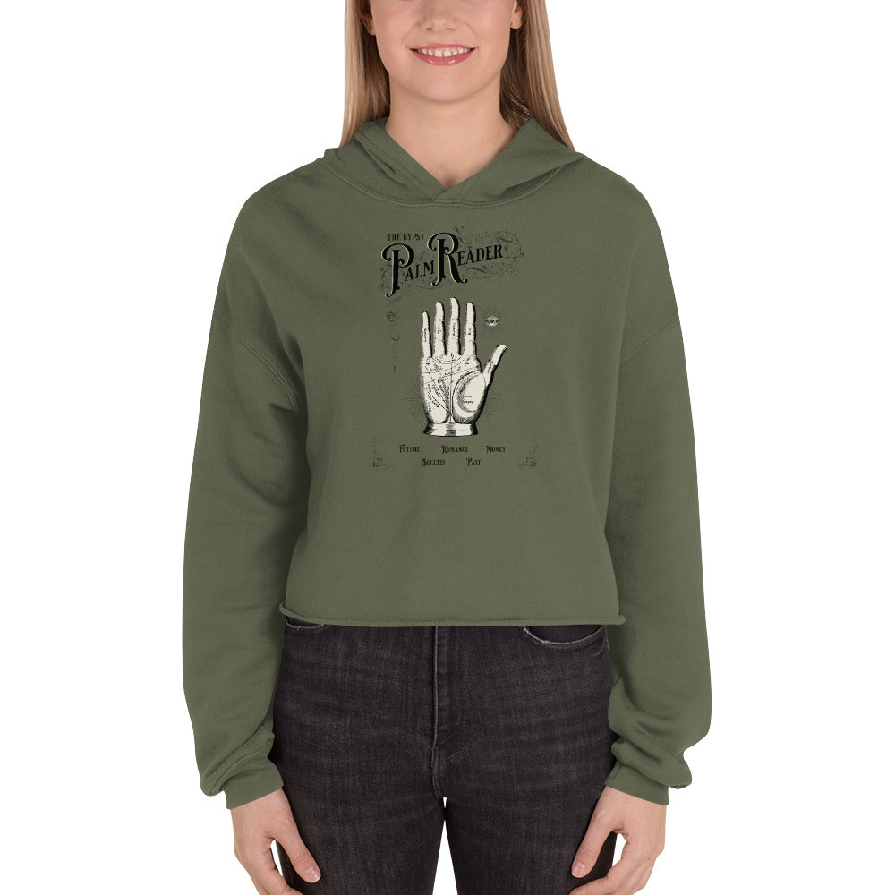 Palm Reader Cropped Hoodie