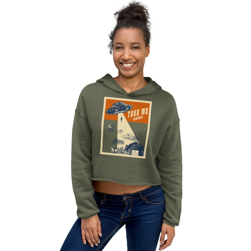 Take Me Home Cropped Hoodie