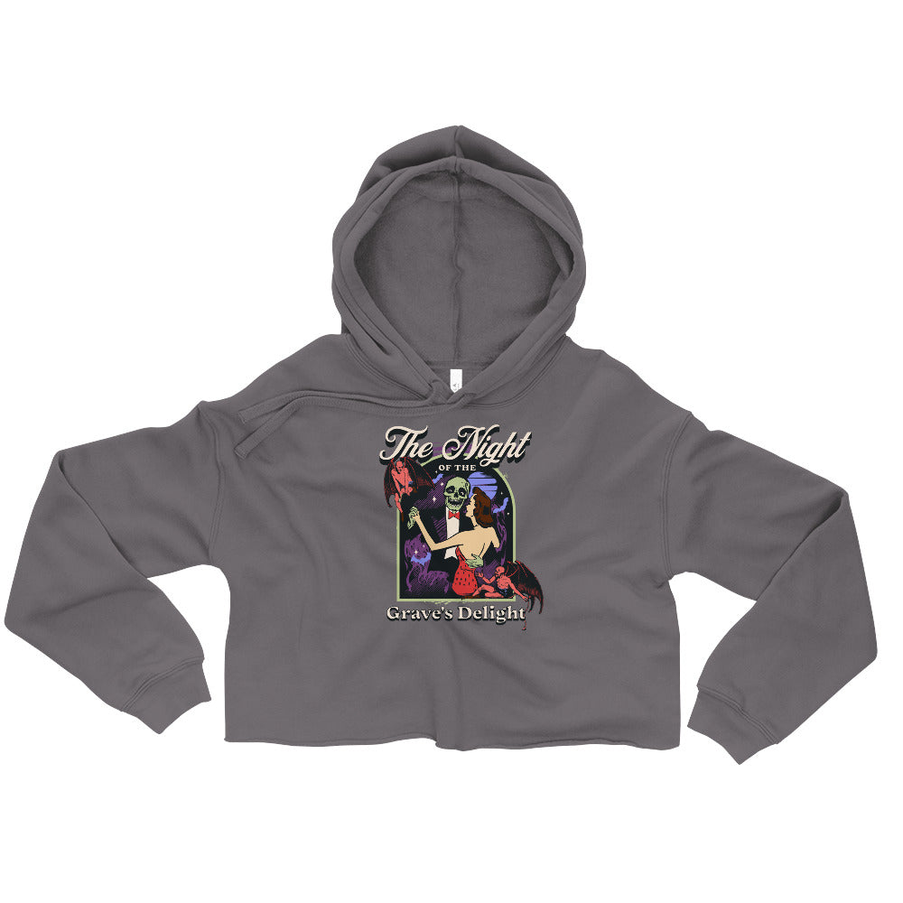 Grave's Delight Cropped Hoodie