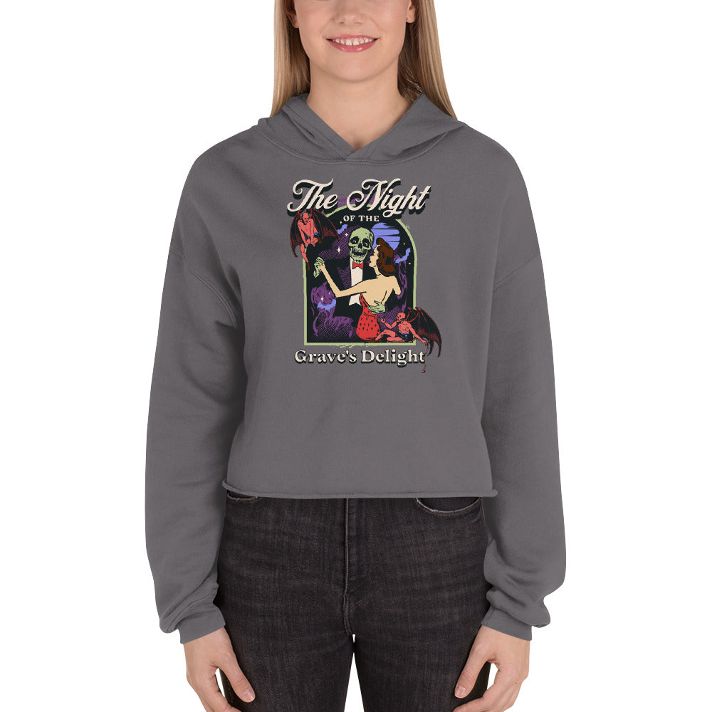 Grave's Delight Cropped Hoodie