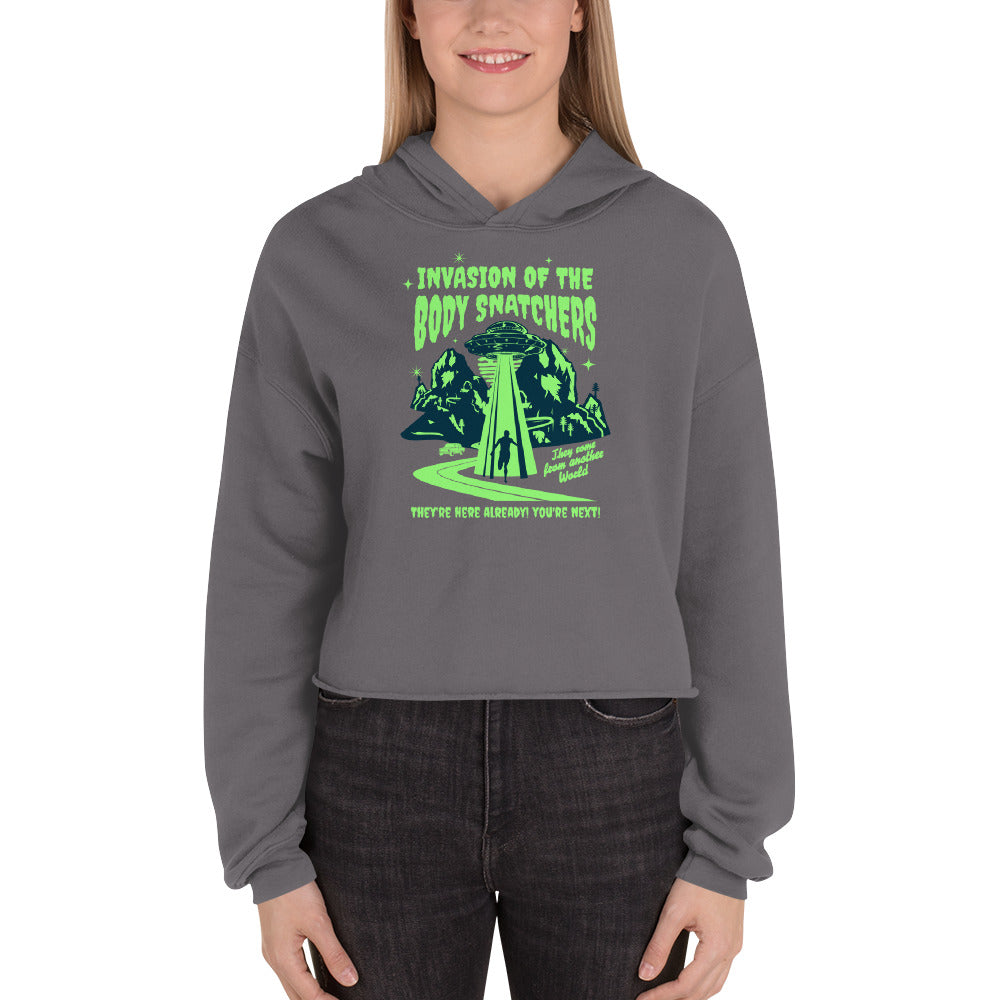 Body Snatchers Cropped Hoodie