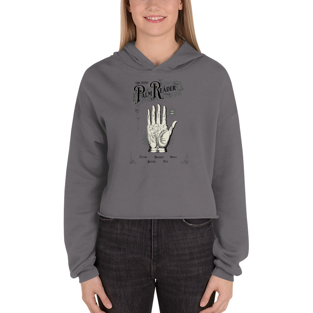 Palm Reader Cropped Hoodie