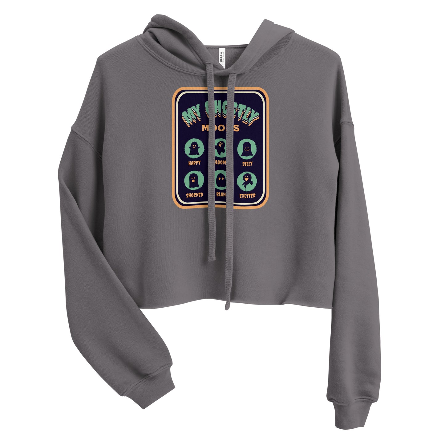 Ghostly Moods Cropped Hoodie