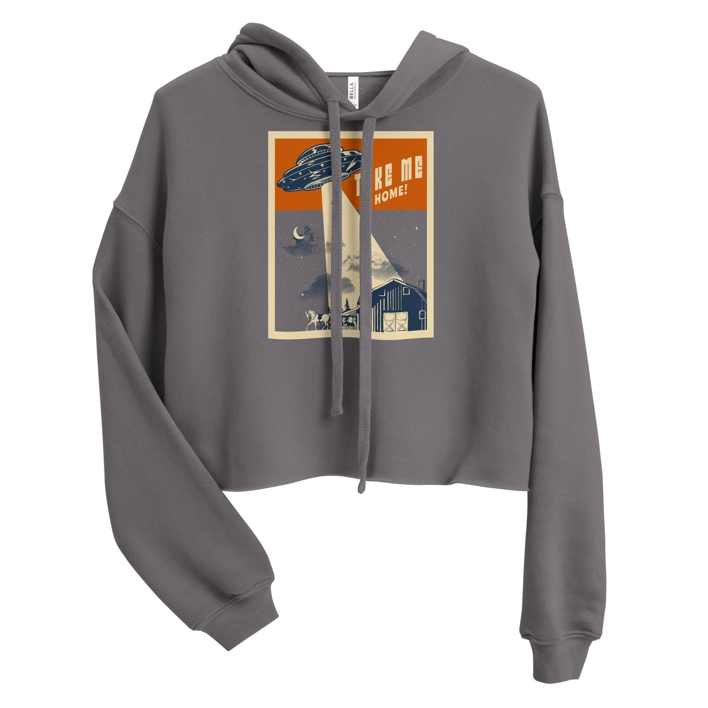 Take Me Home Cropped Hoodie