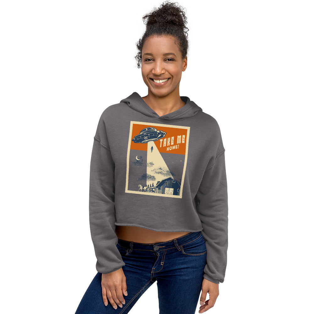 Take Me Home Cropped Hoodie