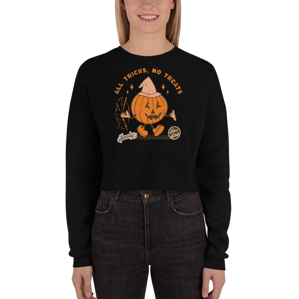 Tricks & Treats Cropped Sweatshirt