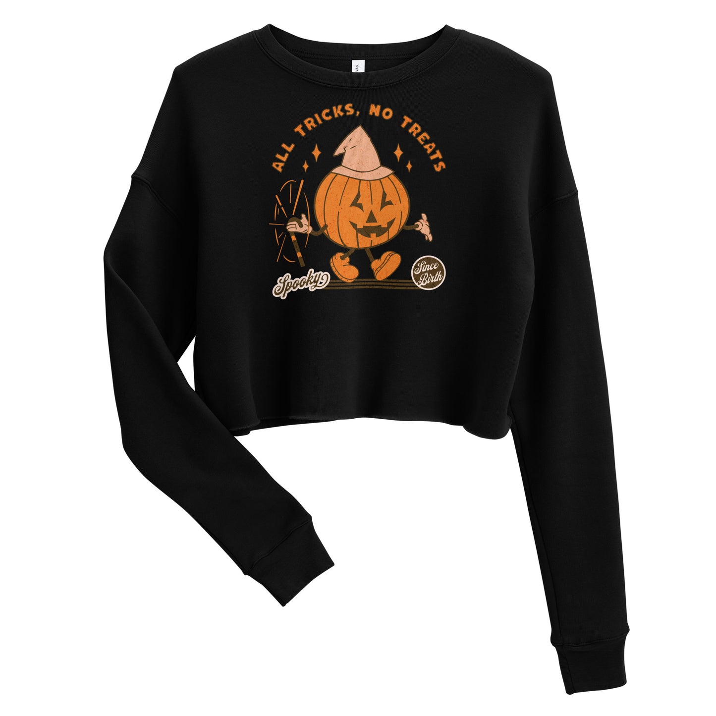 Tricks & Treats Cropped Sweatshirt