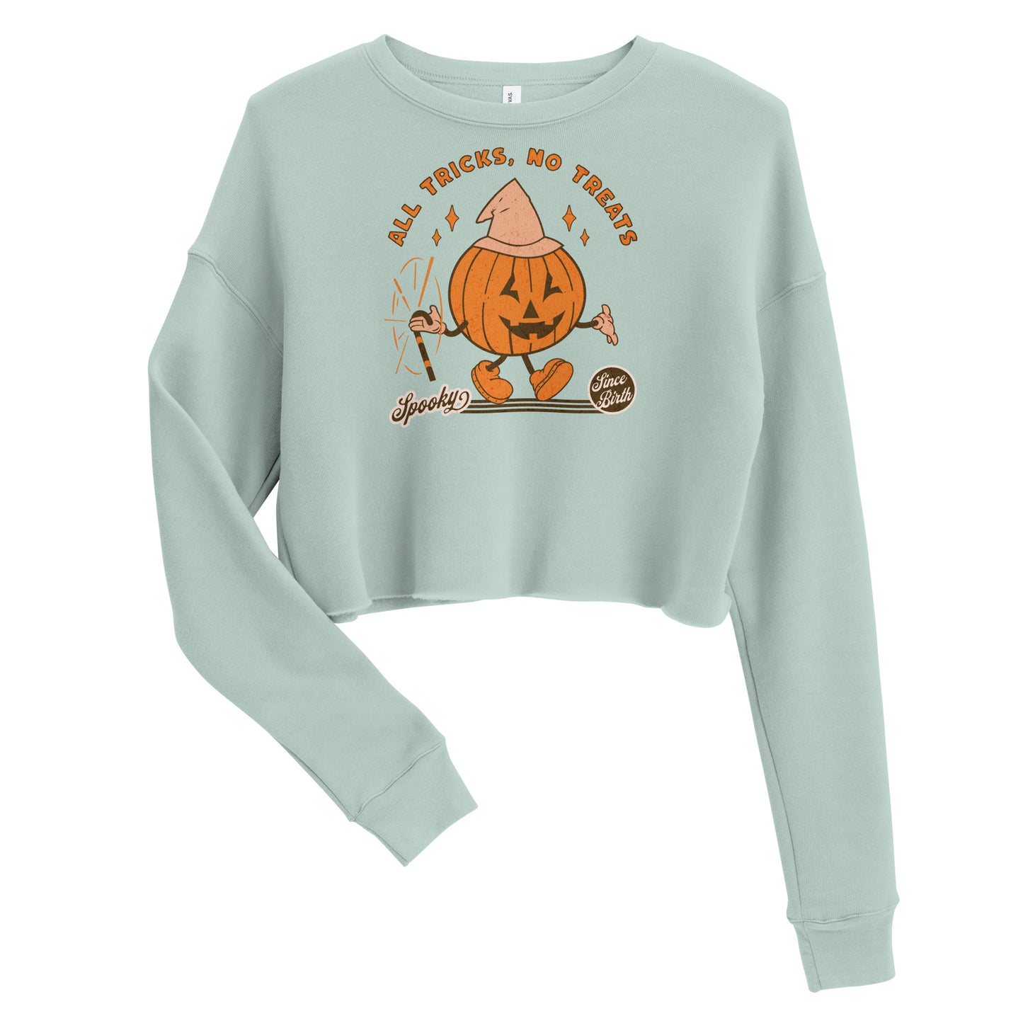 Tricks & Treats Cropped Sweatshirt