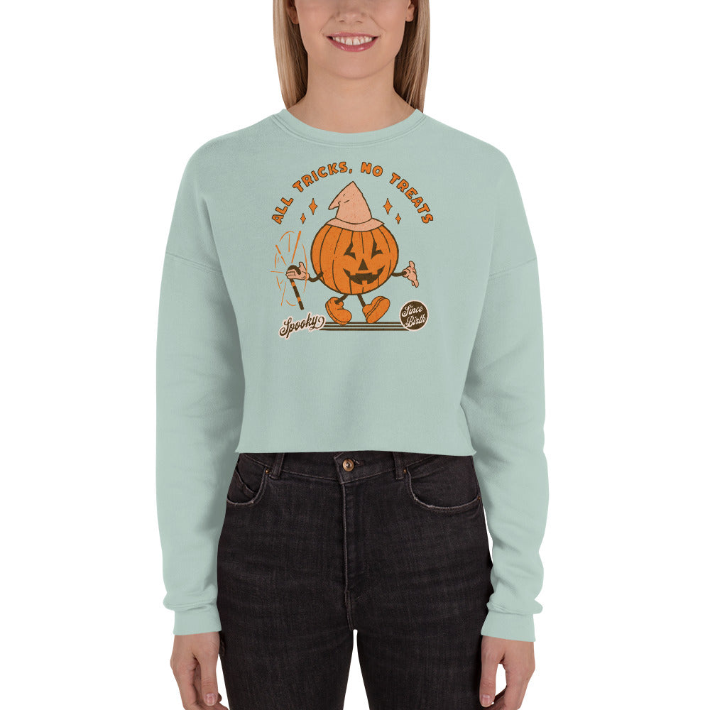 Tricks & Treats Cropped Sweatshirt