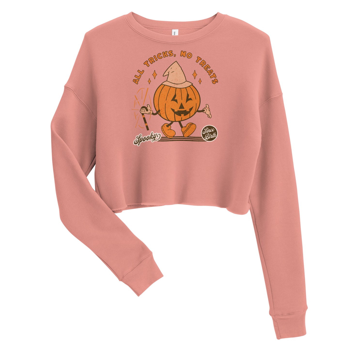 Tricks & Treats Cropped Sweatshirt