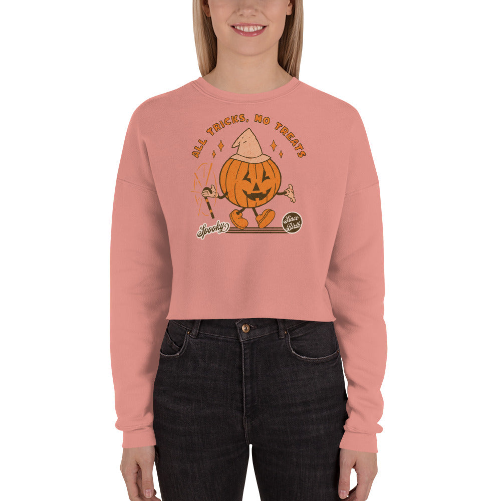 Tricks & Treats Cropped Sweatshirt