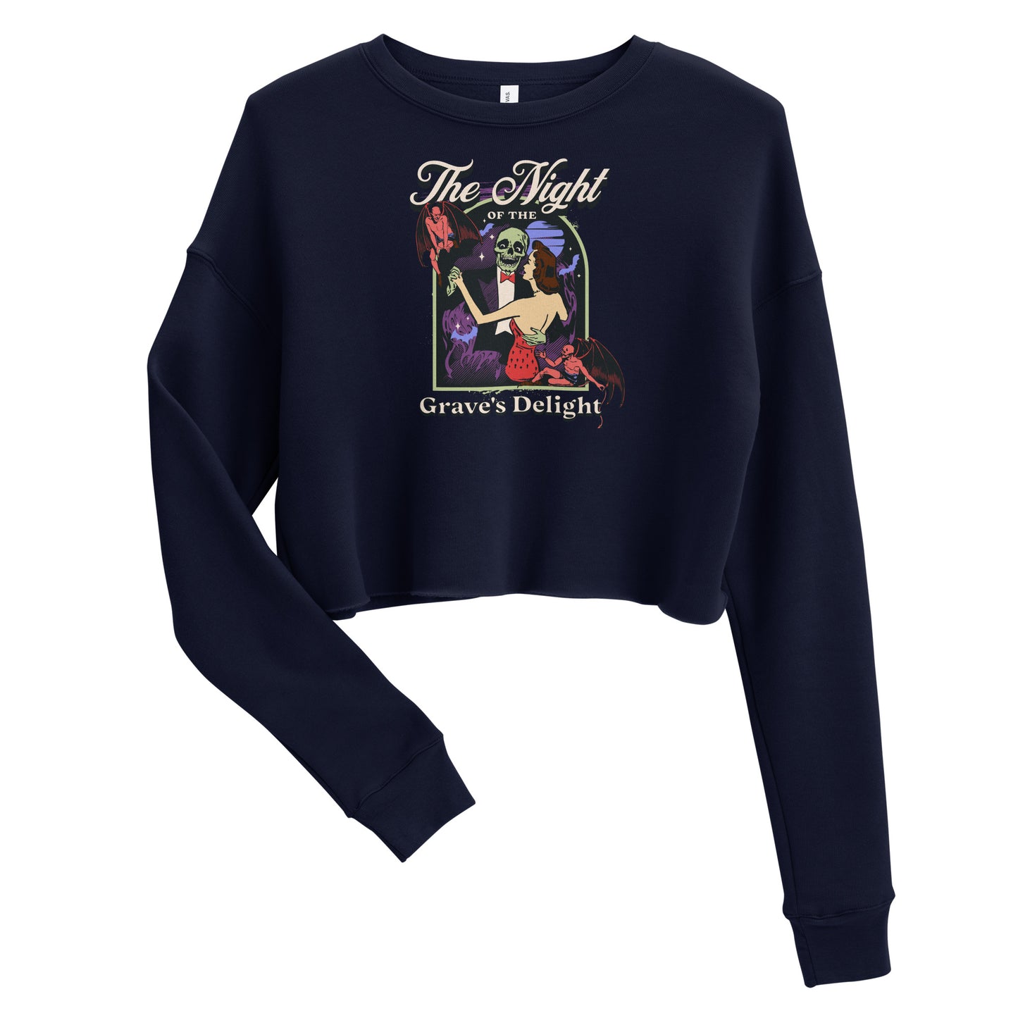 Grave's Delight Cropped Sweatshirt