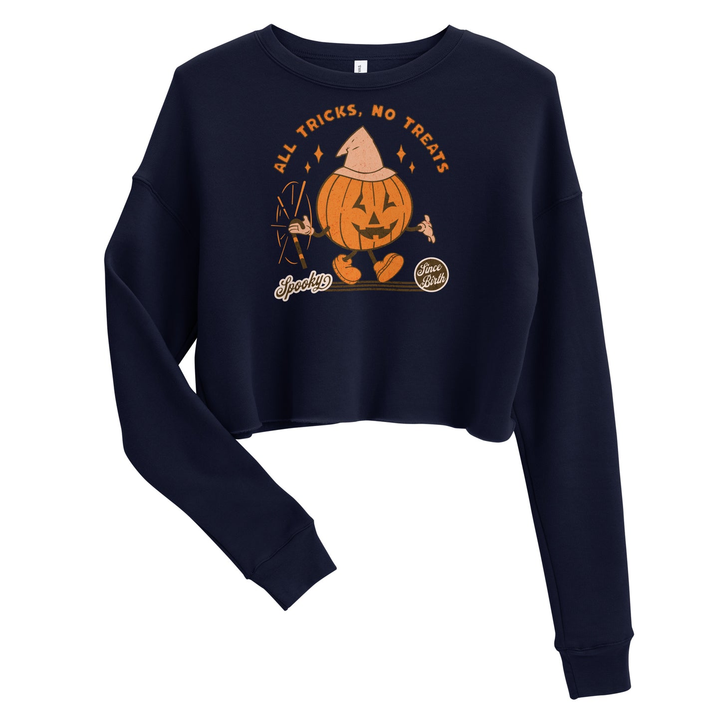 Tricks & Treats Cropped Sweatshirt