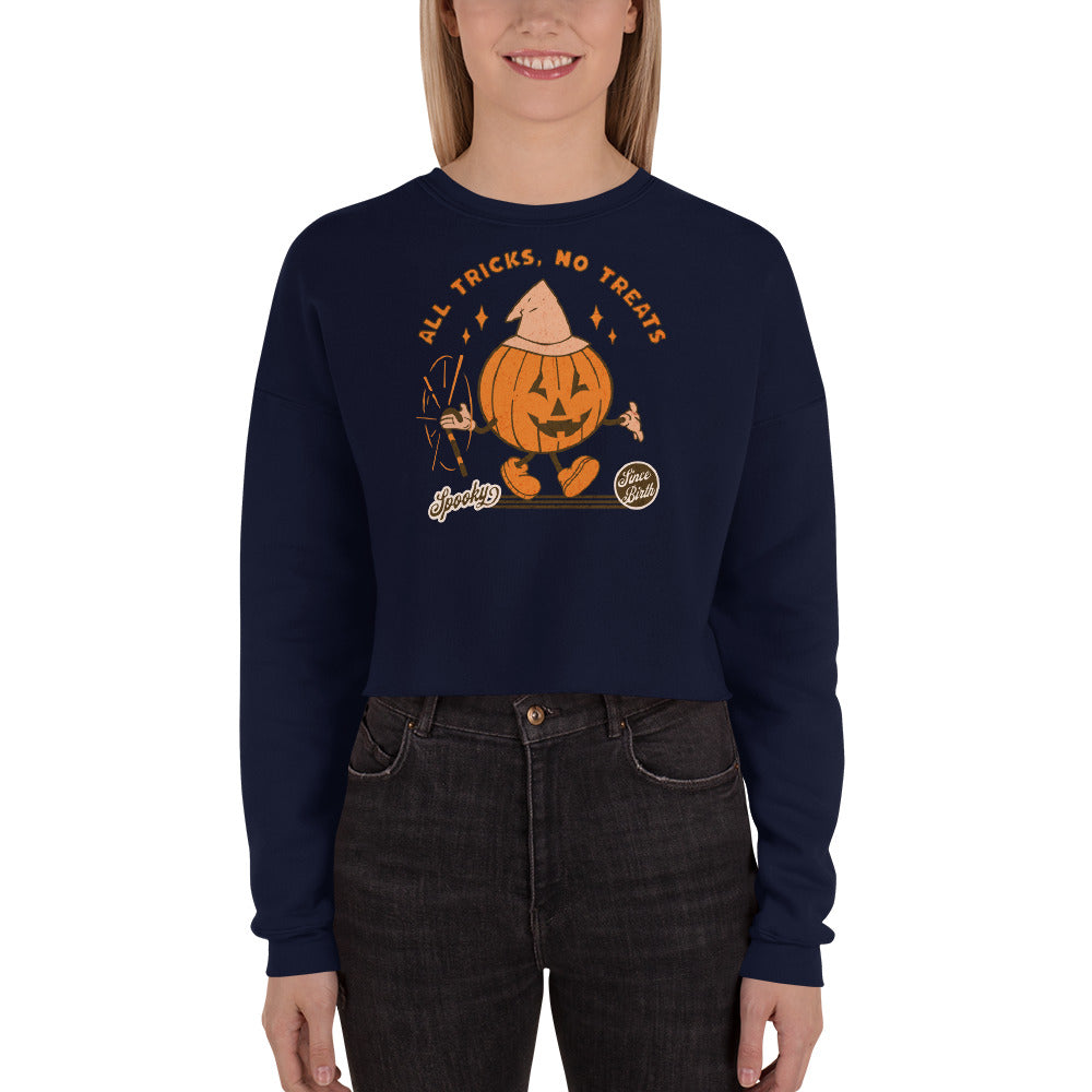 Tricks & Treats Cropped Sweatshirt