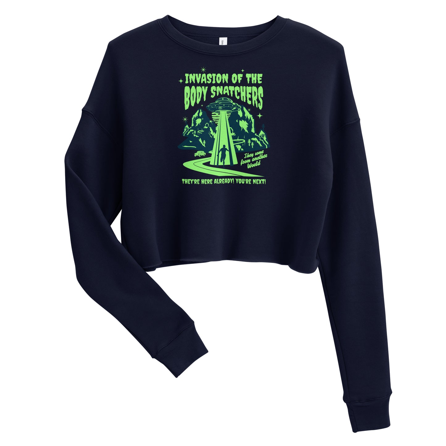 Body Snatchers Cropped Sweatshirt