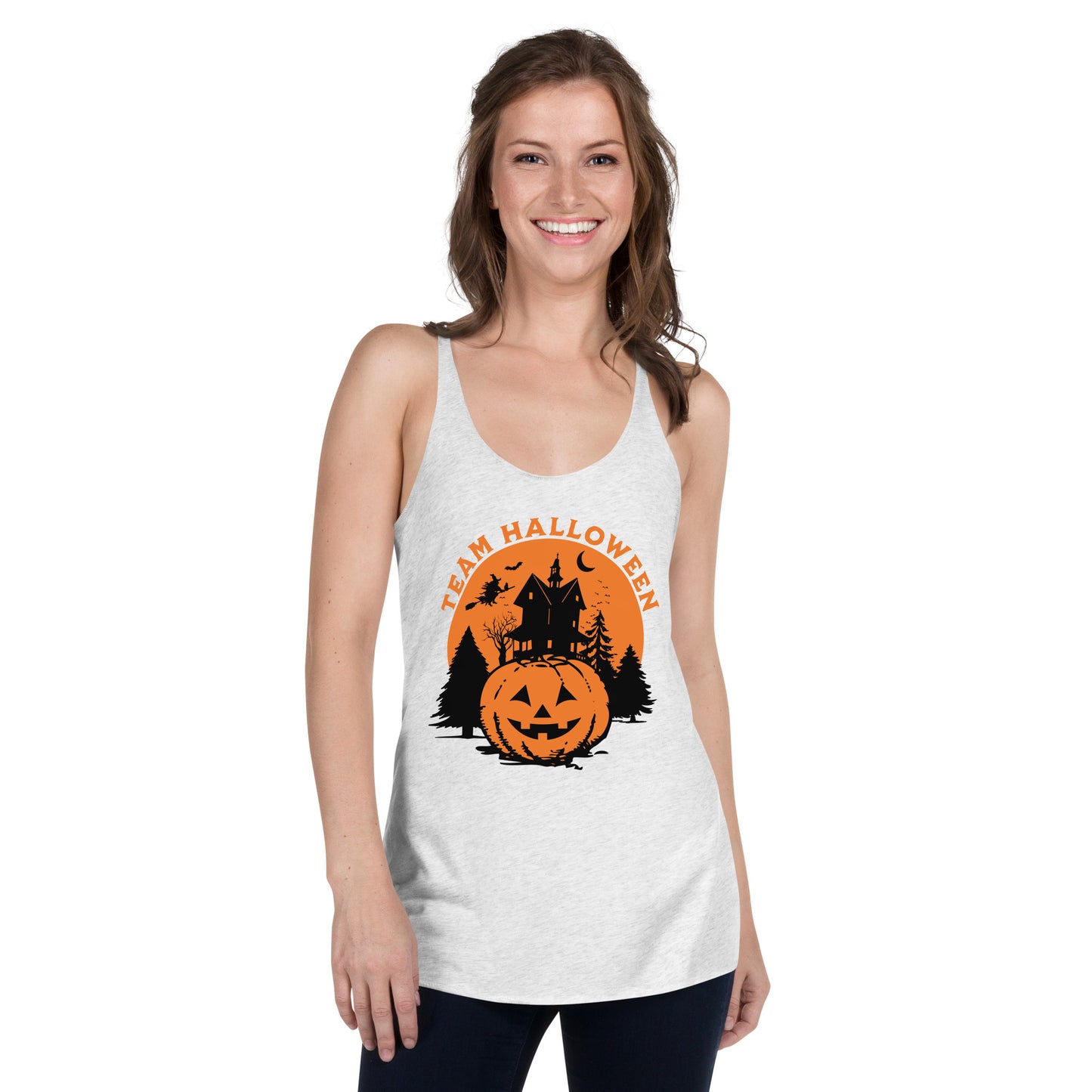 Team Halloween Racerback Tank