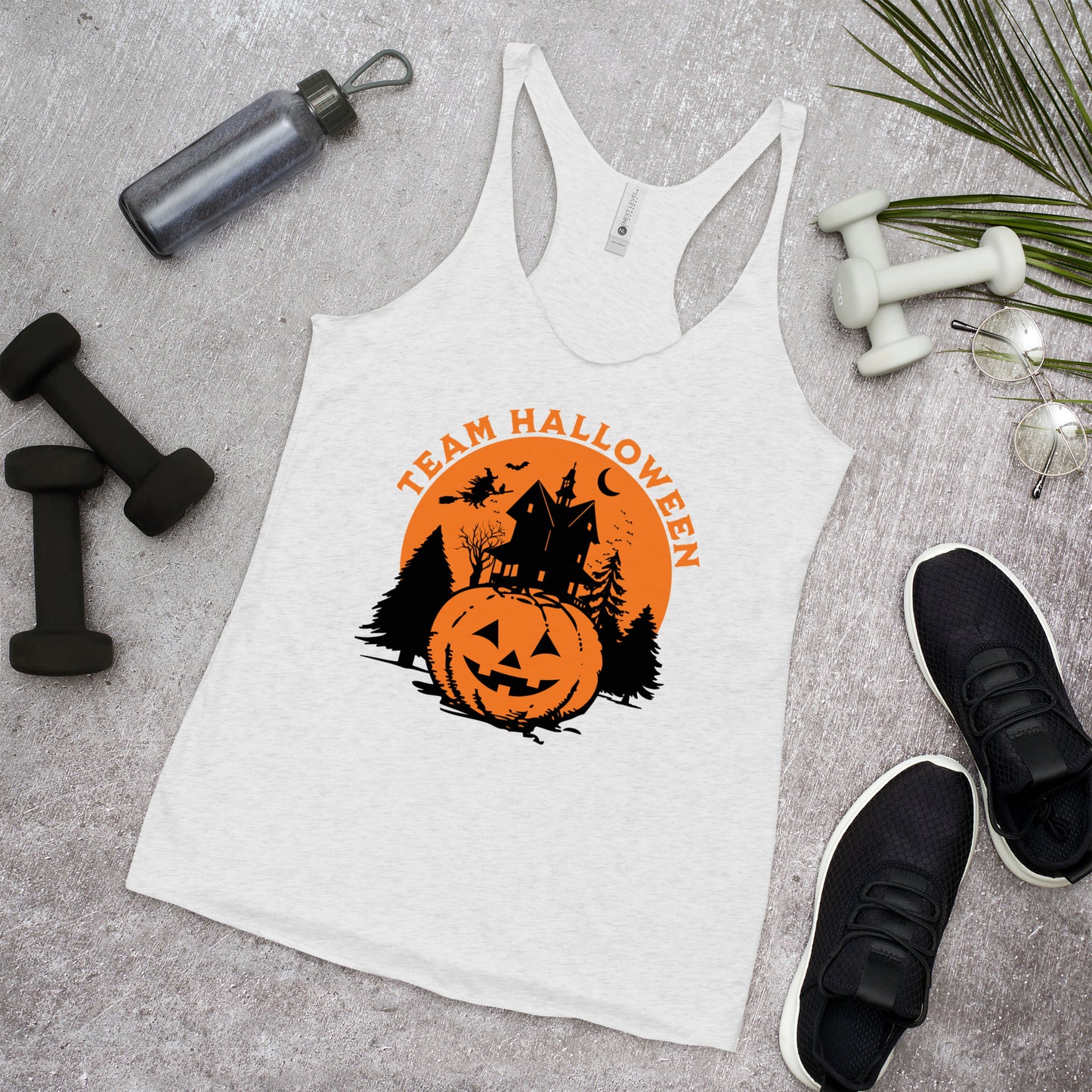 Team Halloween Racerback Tank