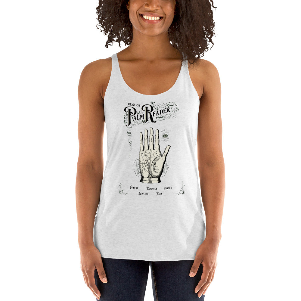 Palm Reader Racerback Tank