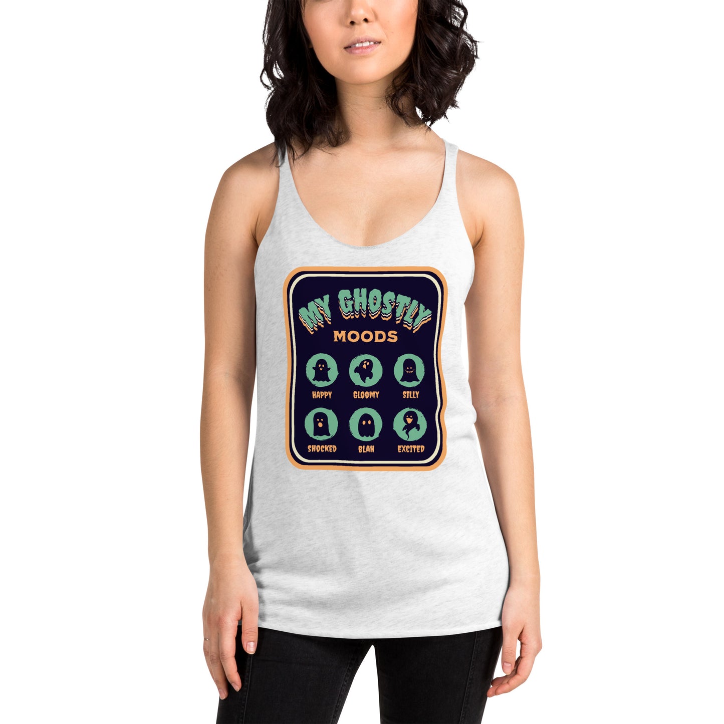 Ghostly Moods Racerback Tank