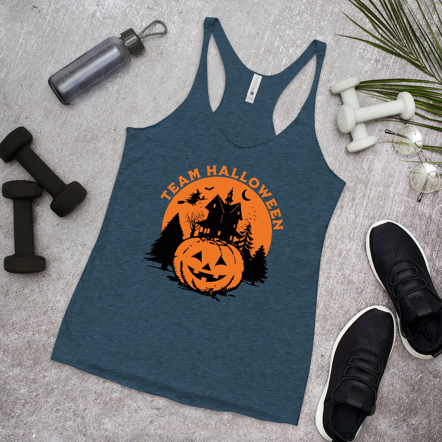 Team Halloween Racerback Tank