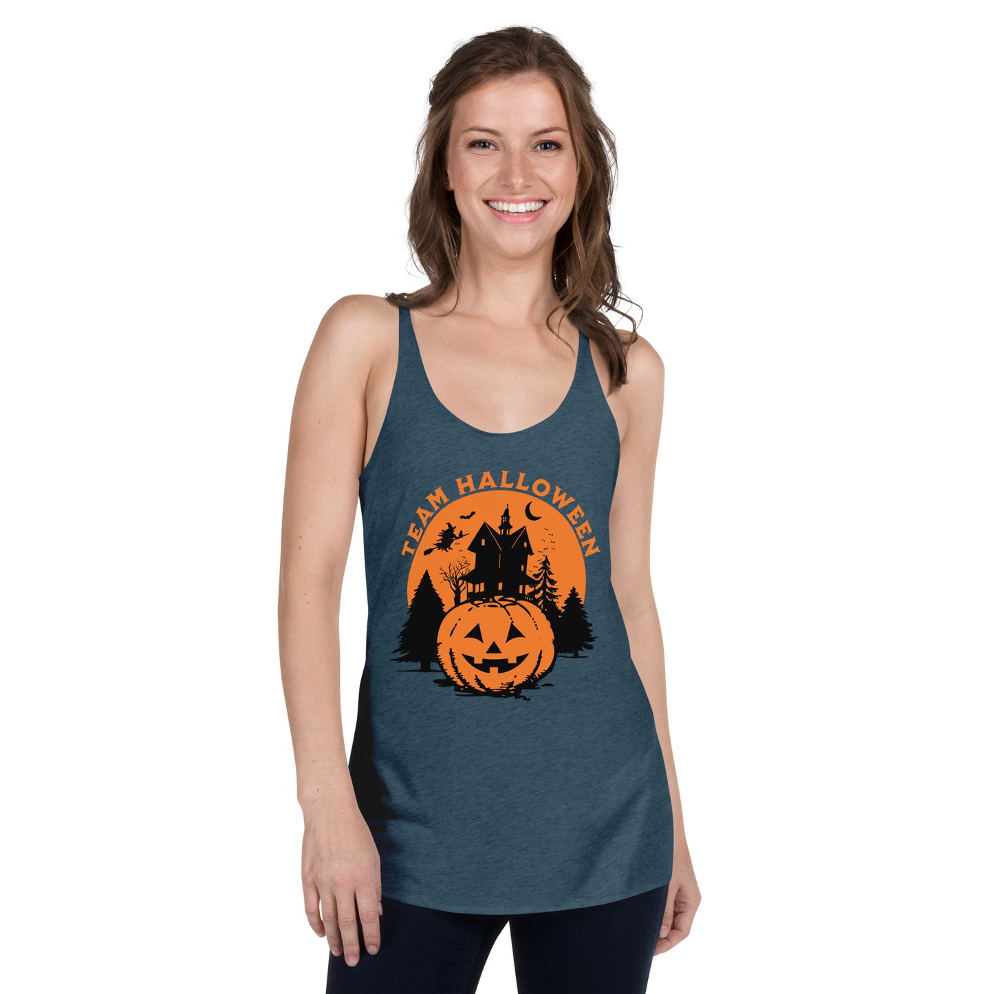 Team Halloween Racerback Tank