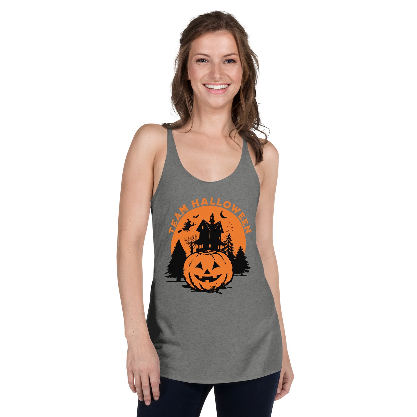 Team Halloween Racerback Tank