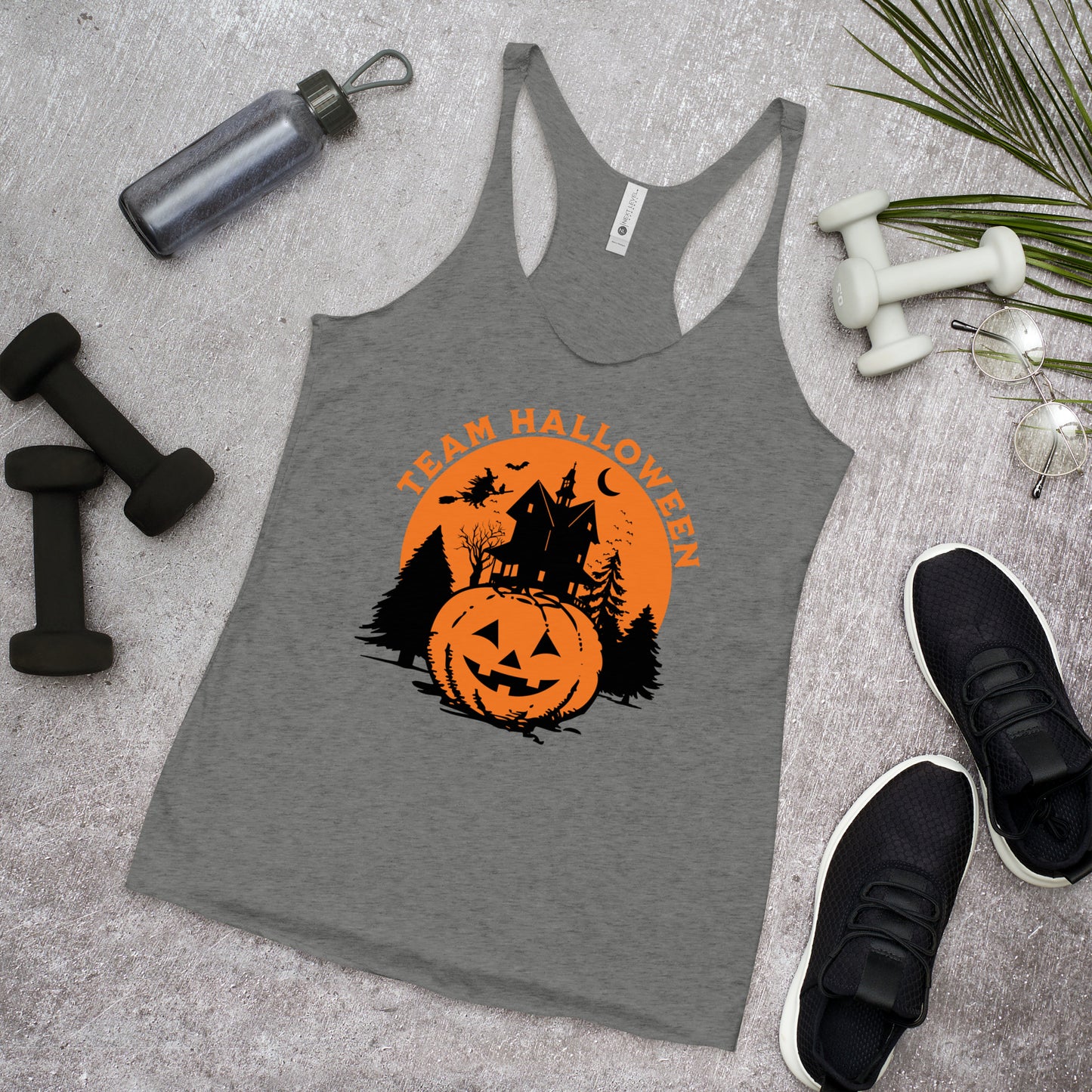 Team Halloween Racerback Tank