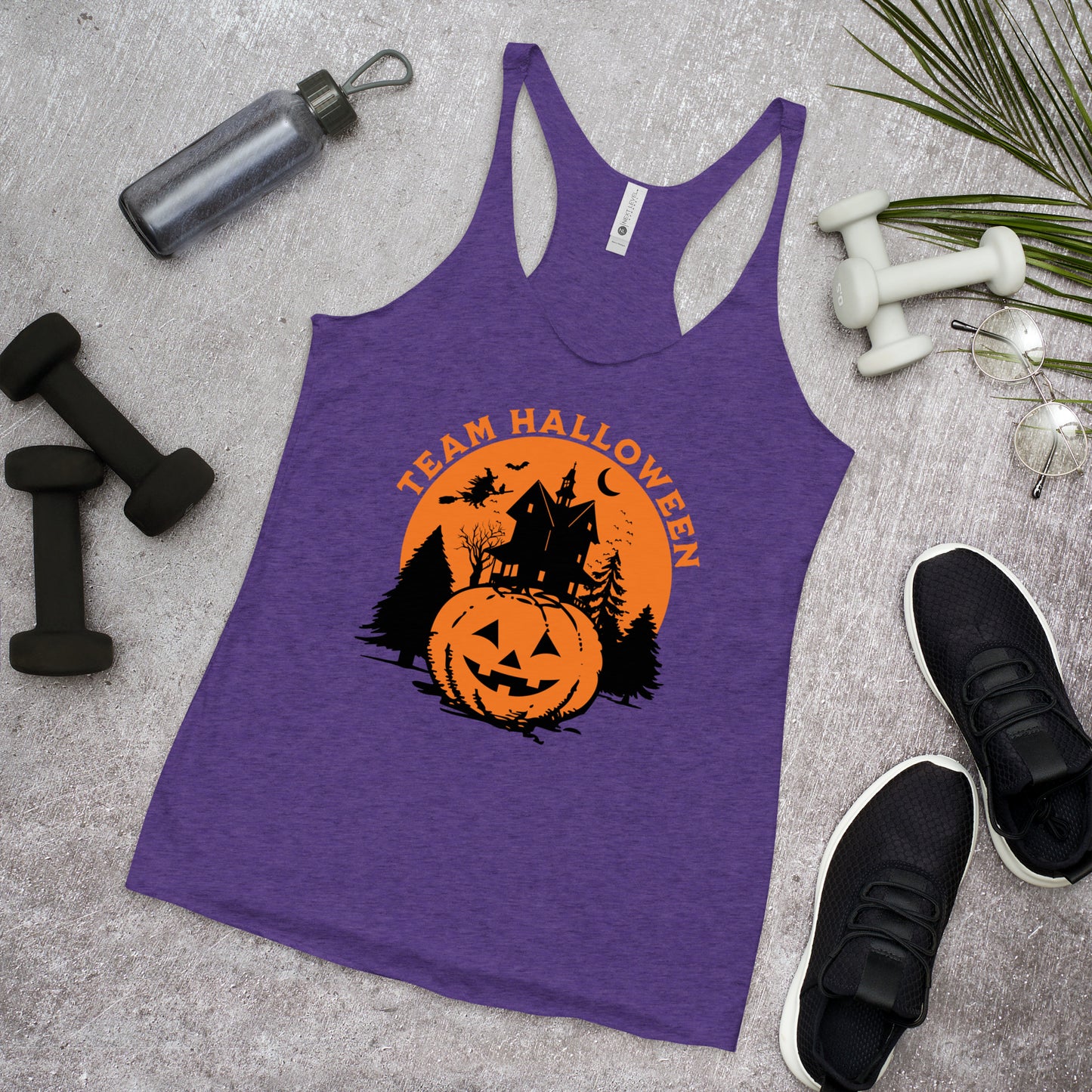 Team Halloween Racerback Tank
