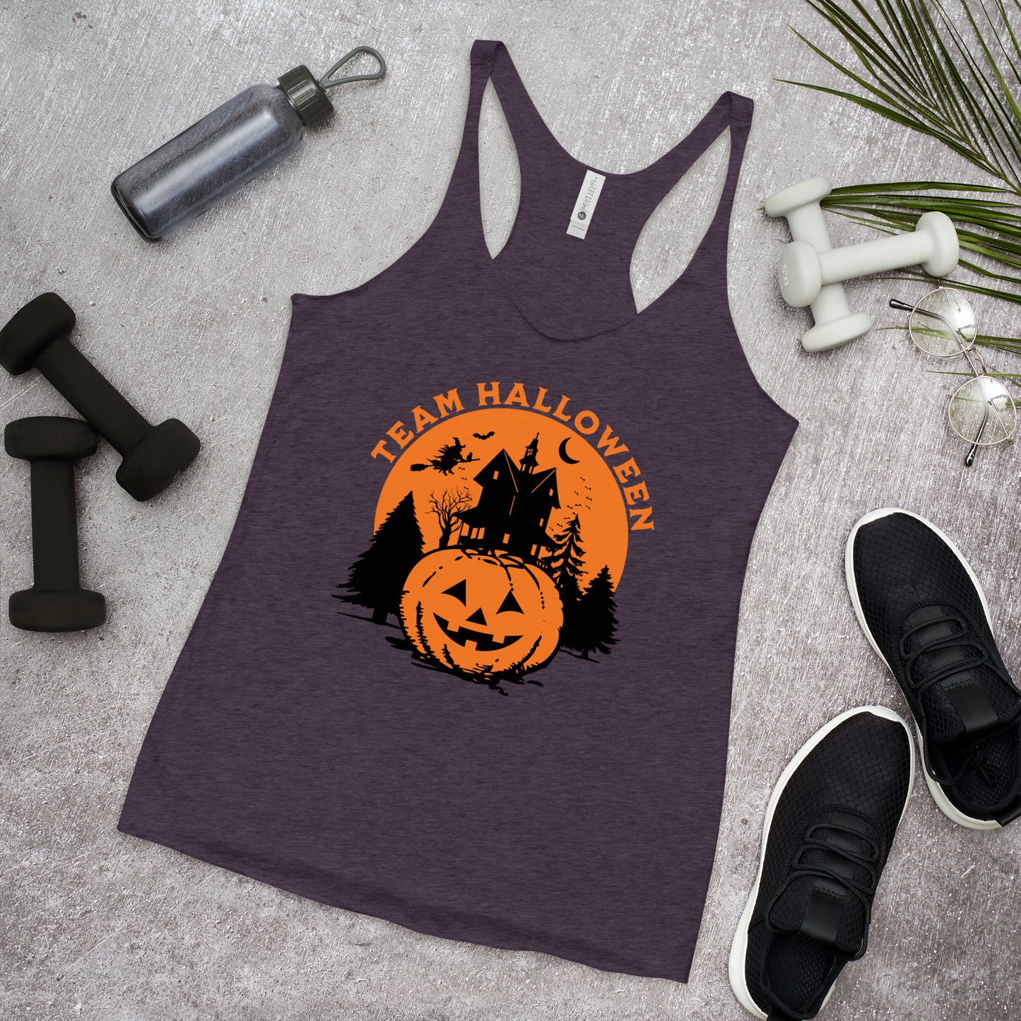 Team Halloween Racerback Tank