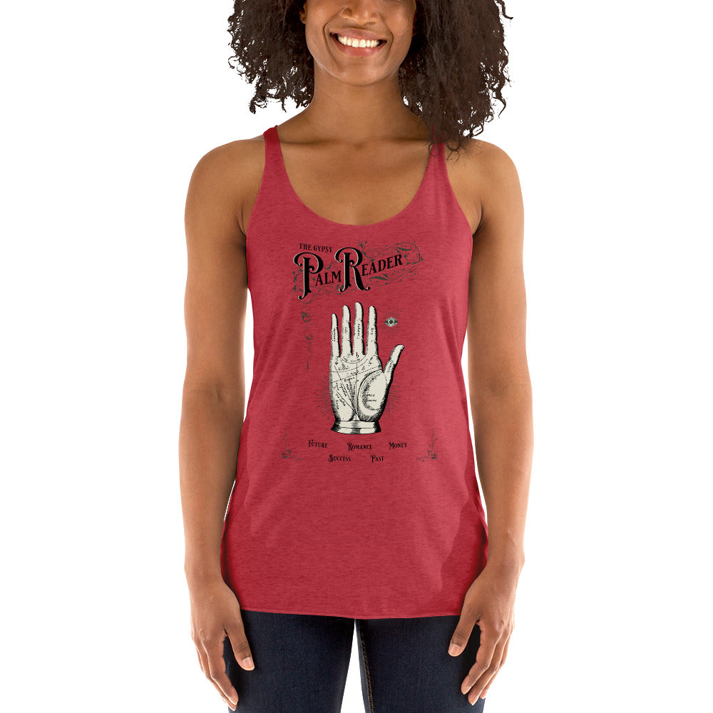 Palm Reader Racerback Tank