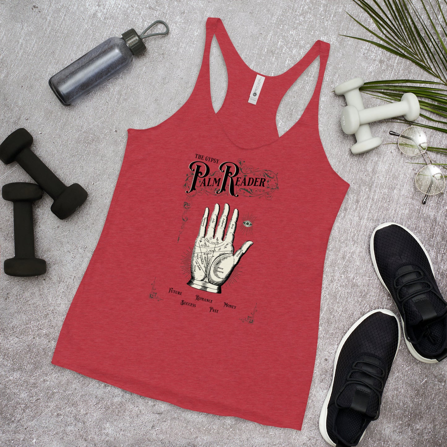 Palm Reader Racerback Tank