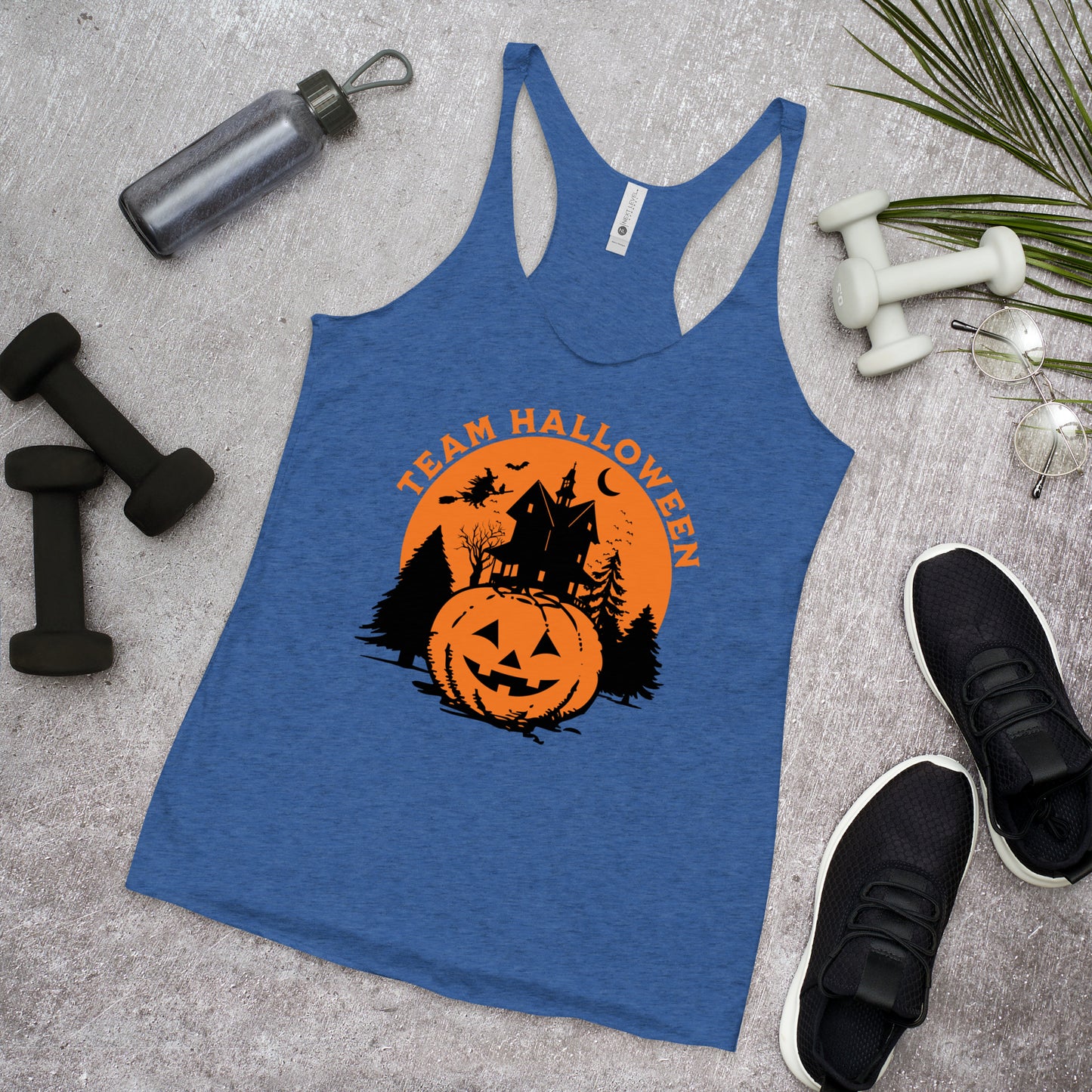 Team Halloween Racerback Tank