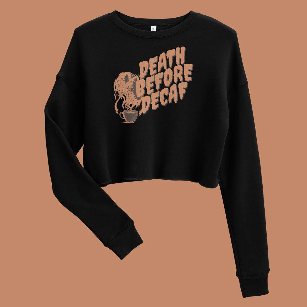 Grim Grind Cropped Sweatshirt