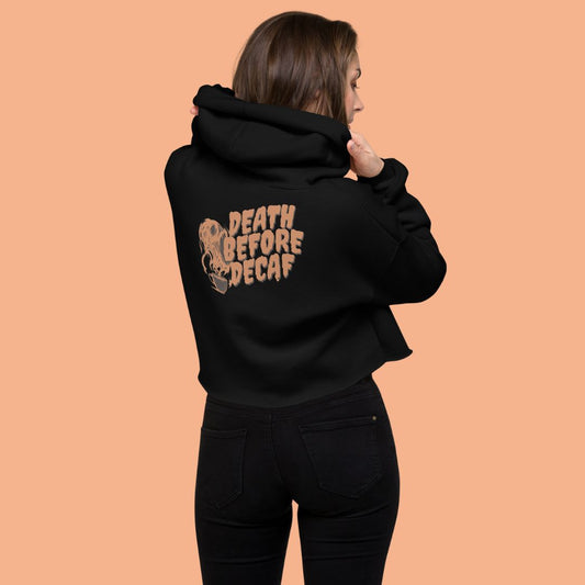 Grim Grind Cropped Hoodie