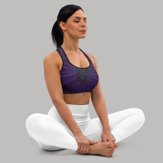 Violet Widows Sports Bra