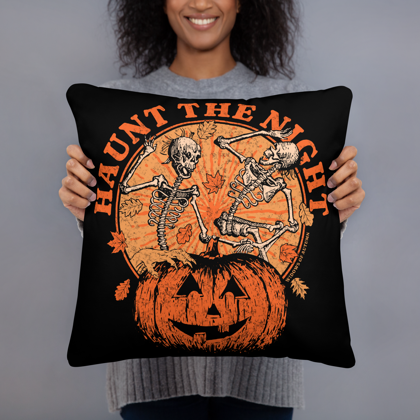 Haunt The Night Pillow