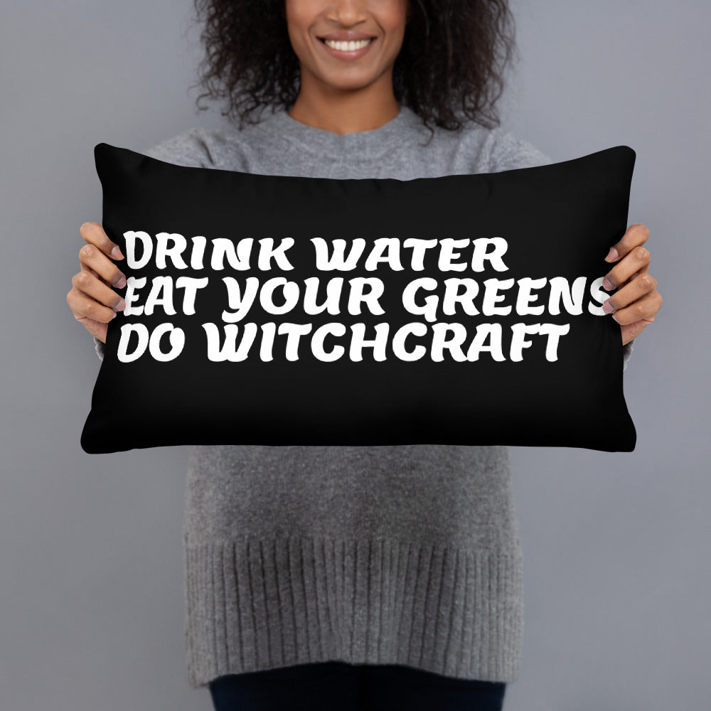 Do Witchcraft Pillow - Black