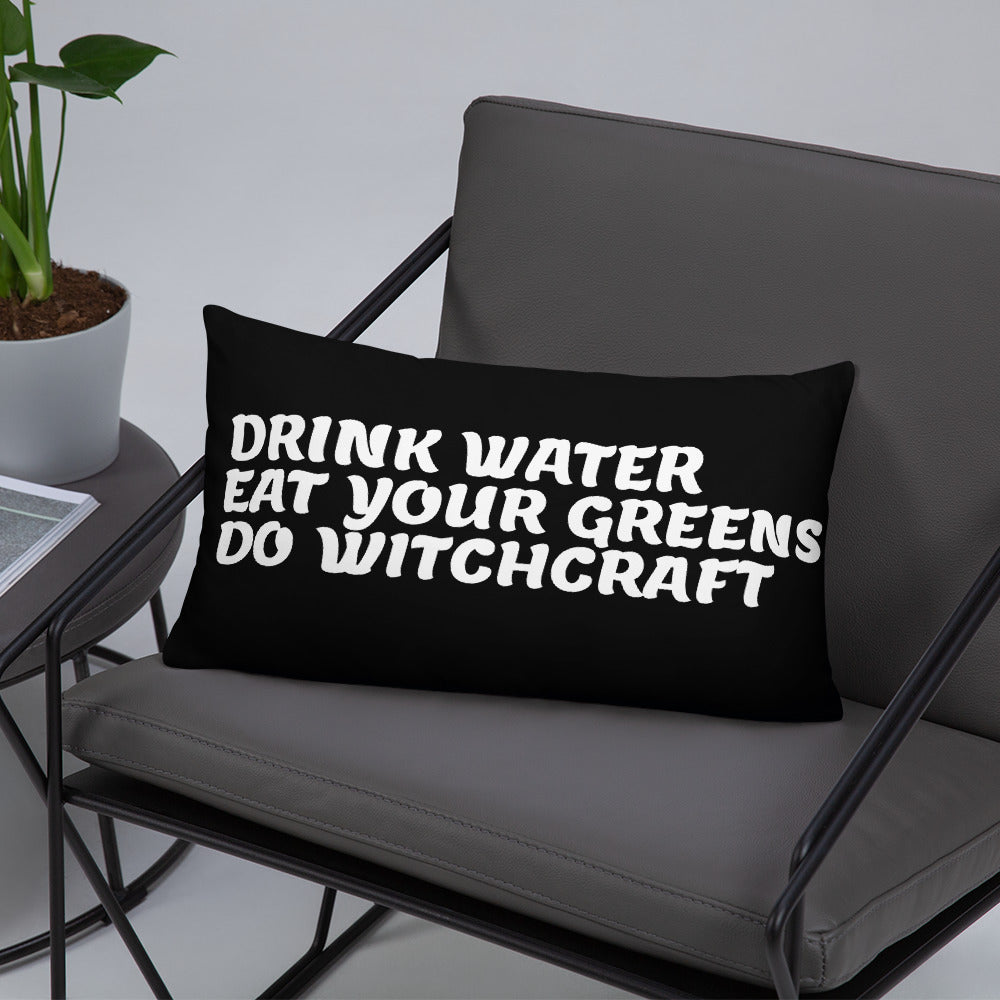 Do Witchcraft Pillow - Black