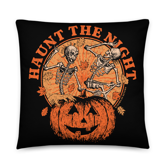 Haunt The Night Pillow