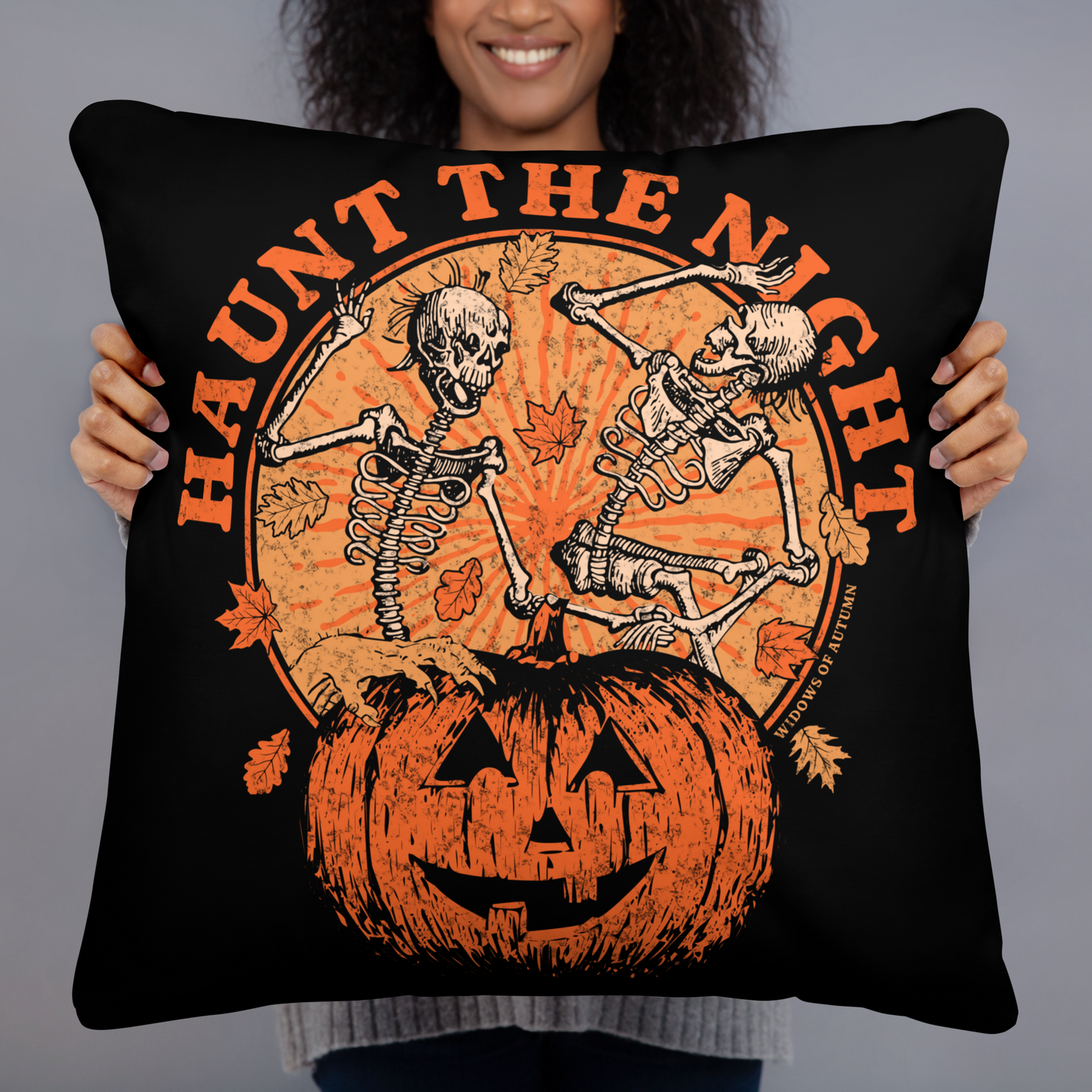 Haunt The Night Pillow