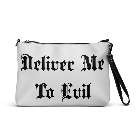 Deliver Me To Evil Crossbody Bag