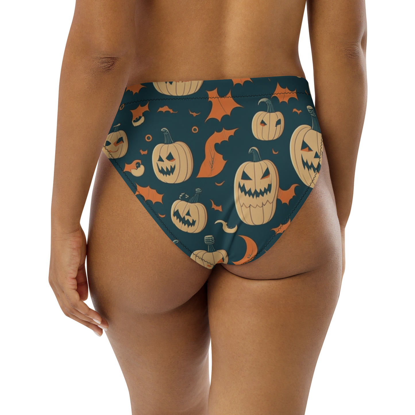 Haunted Harvest High-Waisted Bikini Bottom