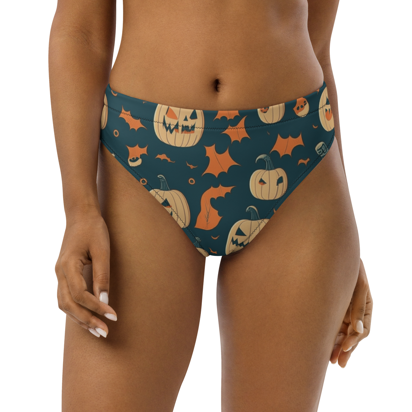 Haunted Harvest High-Waisted Bikini Bottom